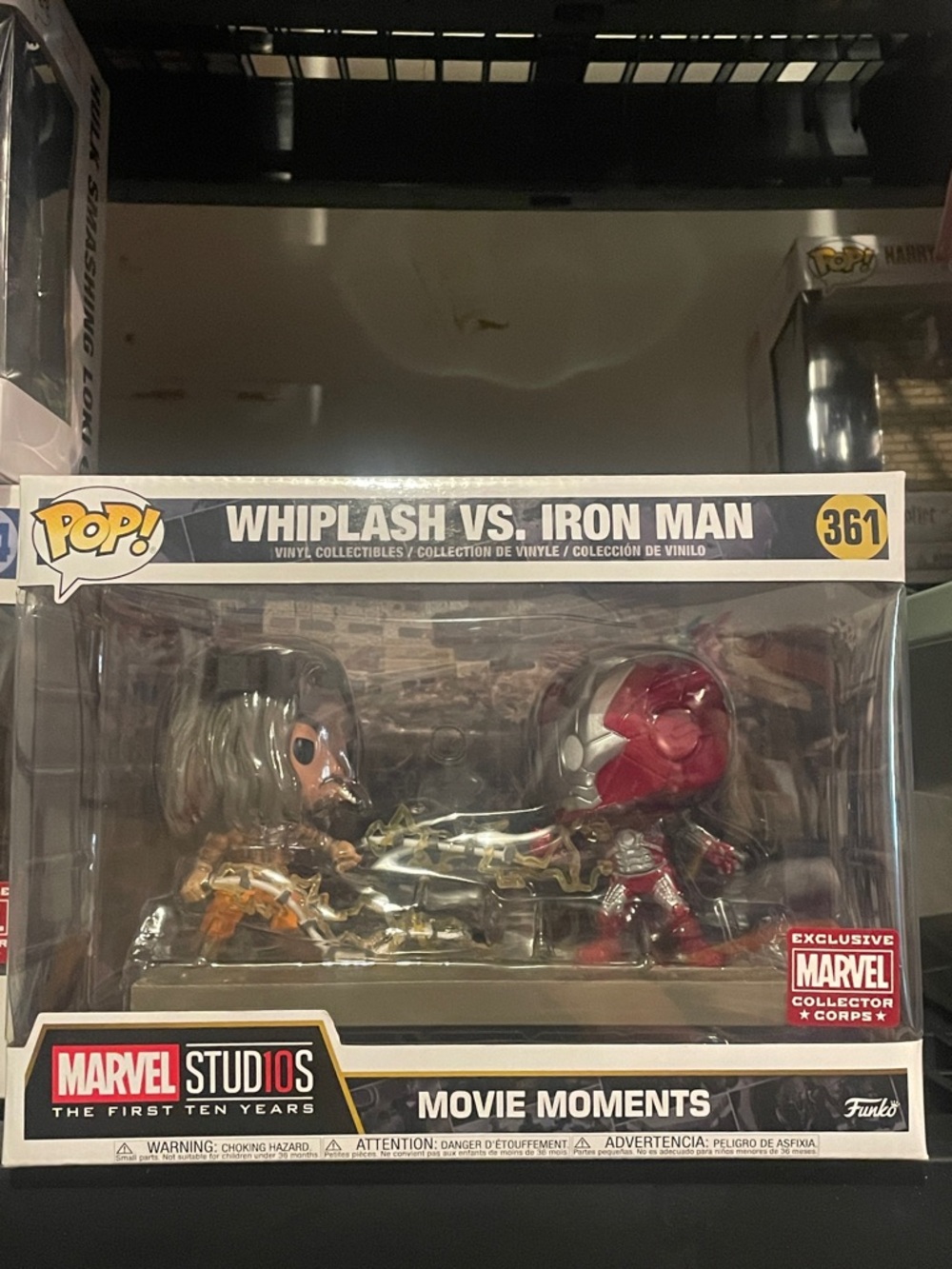 Funko Pop! Movie Moments - Whiplash vs. Iron Man (Marvel Exclusive) Funko 361